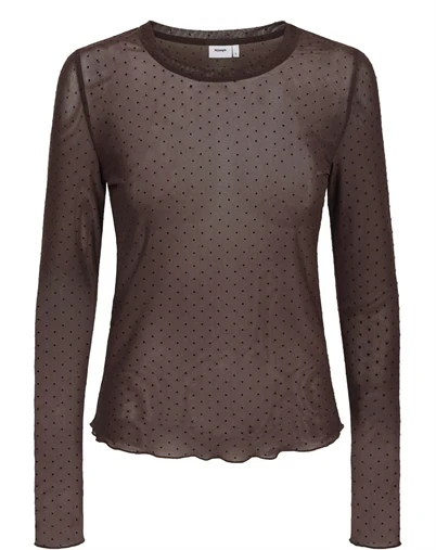Nümph - NUJinnie Bluse - Chocolate Plum